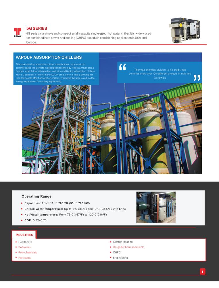 Thermax Absorption Chiller